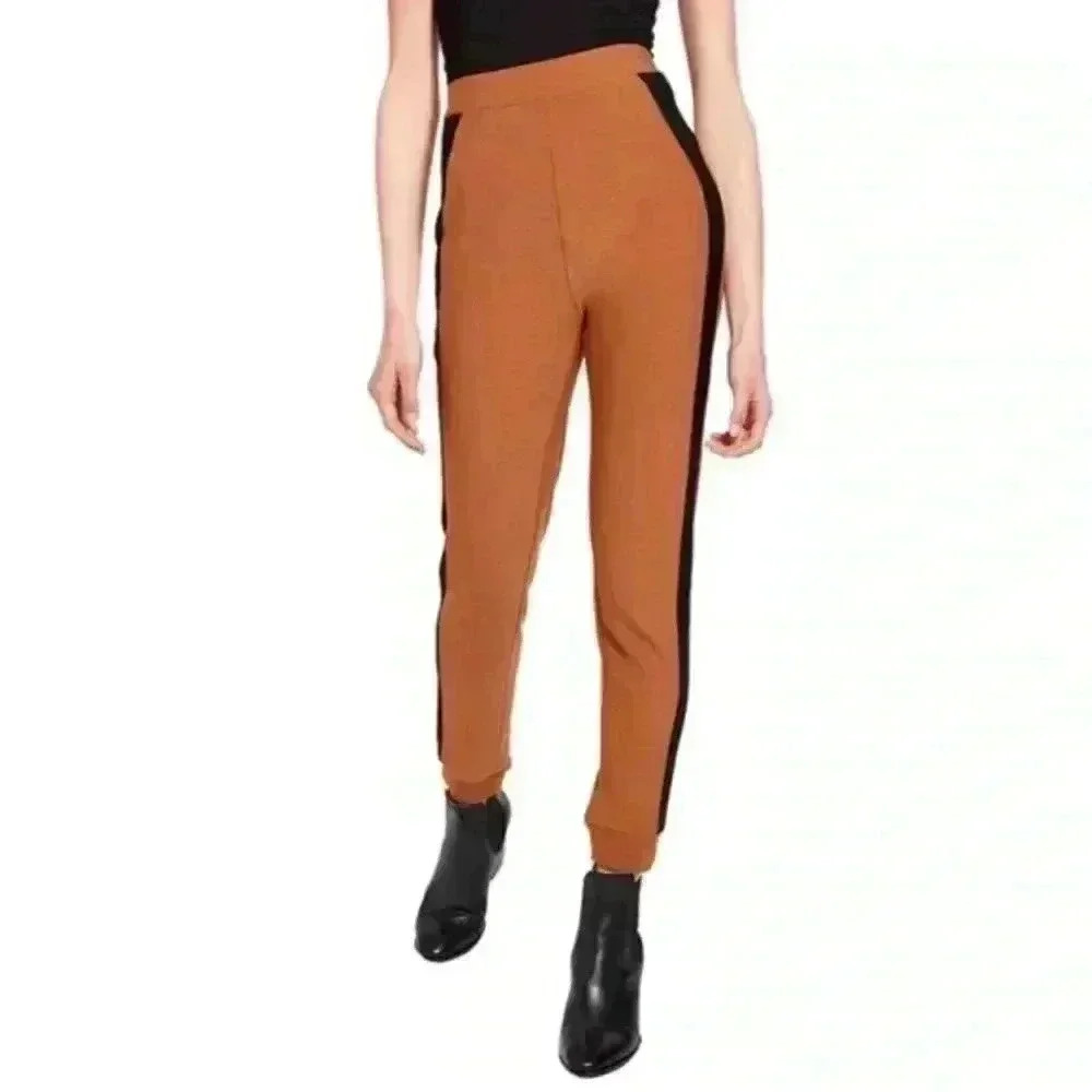 LYSSE Side Panel Relaxed Joggers, Camel